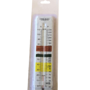 Metal Barn Thermometer