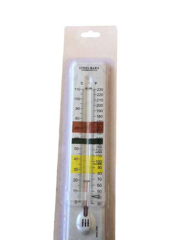 Metal Barn Thermometer