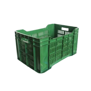 Green Plastic Vegetable  Crates